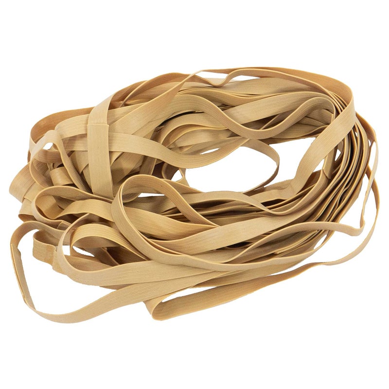 US Cargo Control Large Rubber Moving Bands - 25 Inch Unstretched - 50 Inch Fully Stretched - Yellow Moving Rubber Bands for Moving Supplies - Includes 12 Big Rubber Band Straps - Image 1
